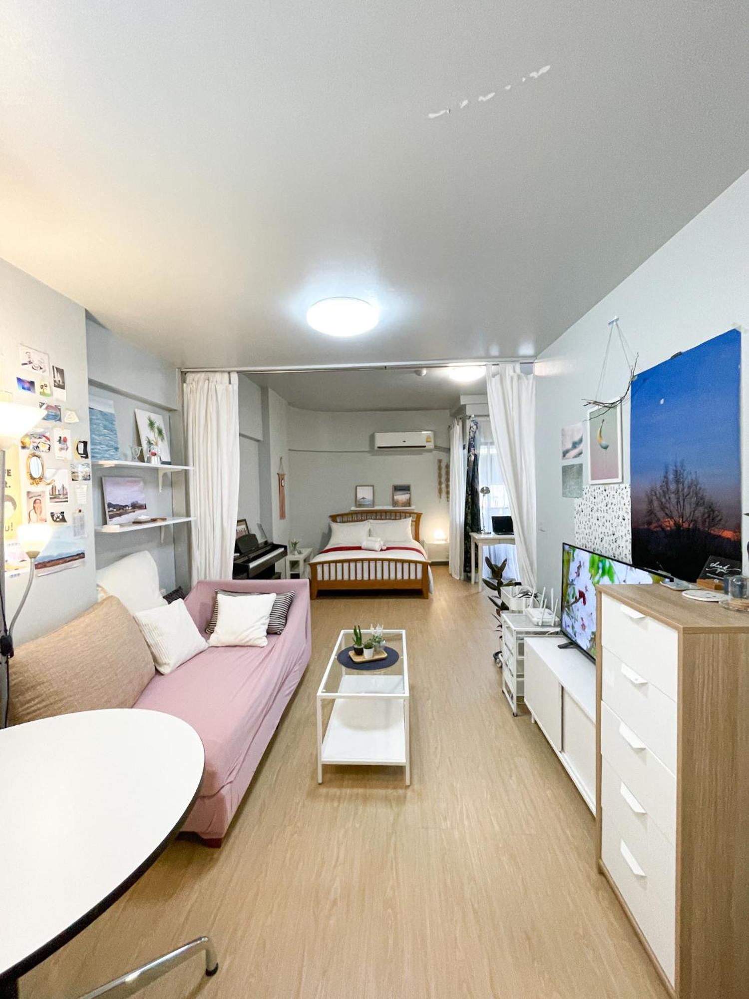 Tower Resident In The Heart Of Bangkok Shopping Center Apartment Makkasan Luaran gambar